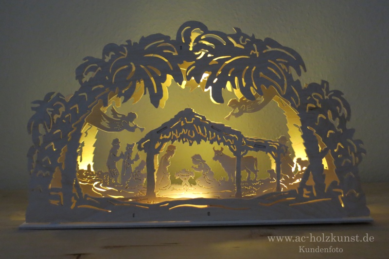 3D Lichterbogen Heilige Familie